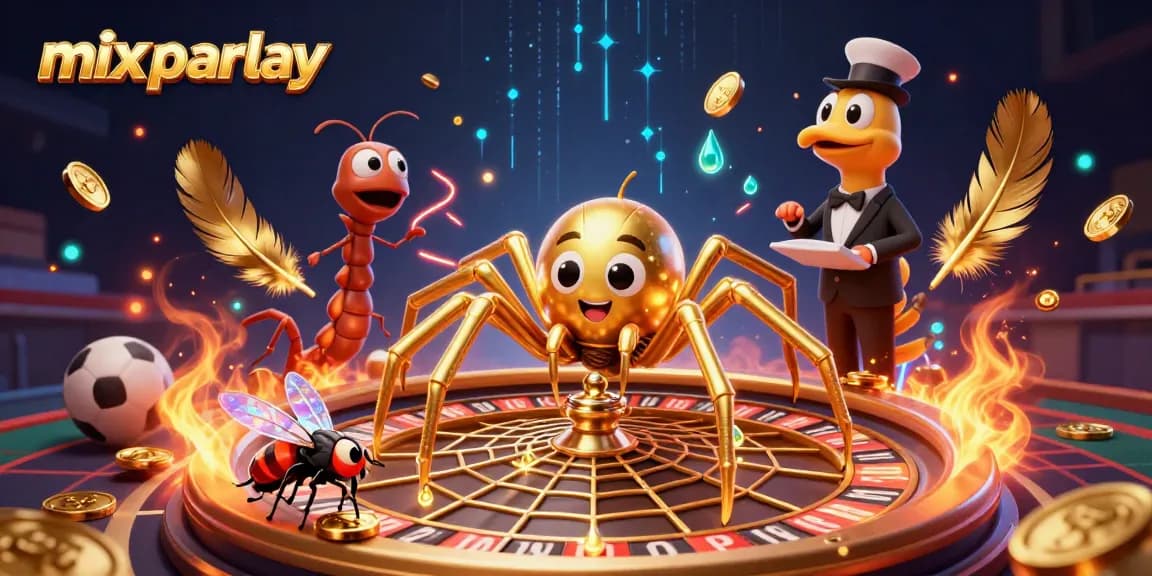 Place your bets with mix parlay in this thrilling 3D sports betting scene for excitement!