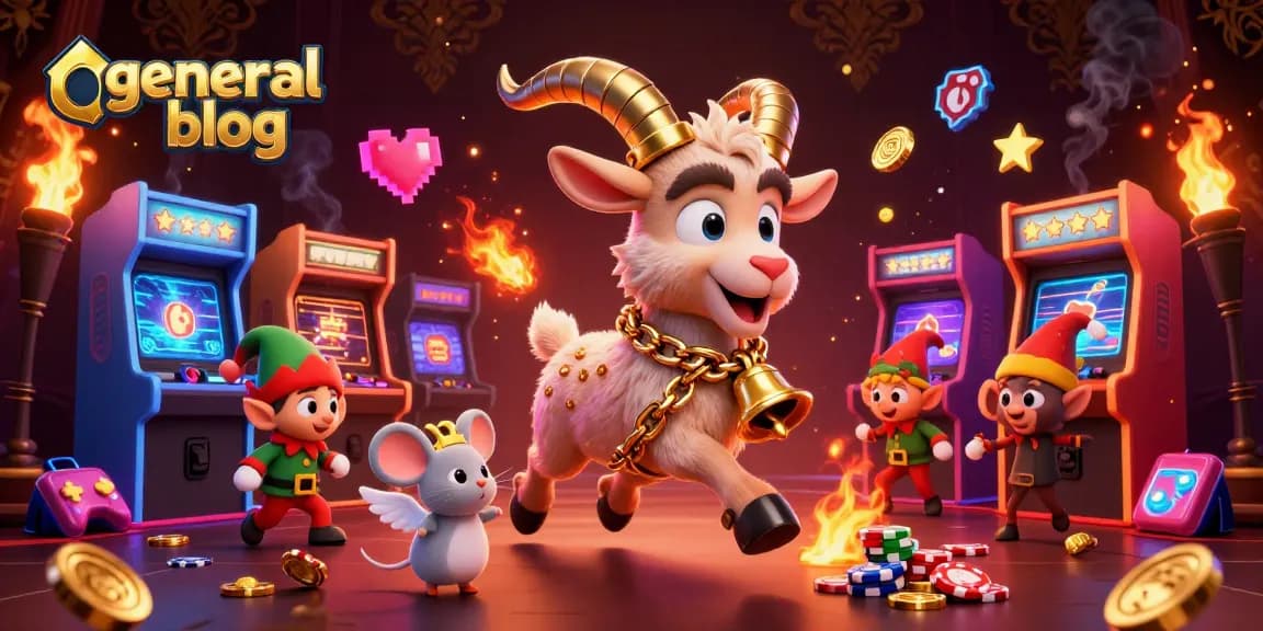 Win big at the casino with this vibrant illustration featuring gaming characters in an energetic scene, ideal for a general blog.