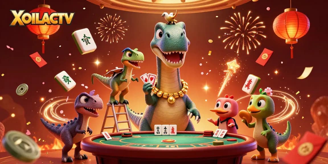 Experience exciting wins with XOILACTV, where vibrant gaming elements and dynamic characters create a thrilling casino atmosphere.