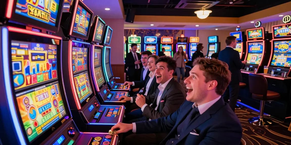 Pengalaman memenangkan slot gacor di kasino yang meriah dengan mesin slot berwarna-warni