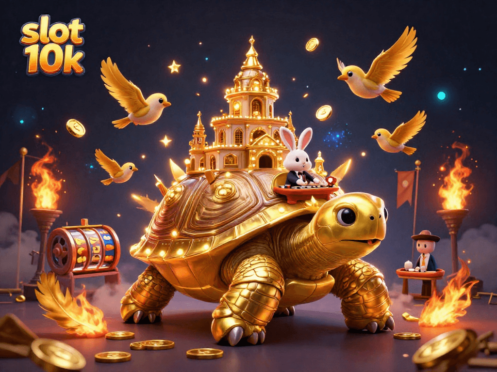 Experience thrilling gameplay in the vibrant world of slot 10k with dynamic casino elements.