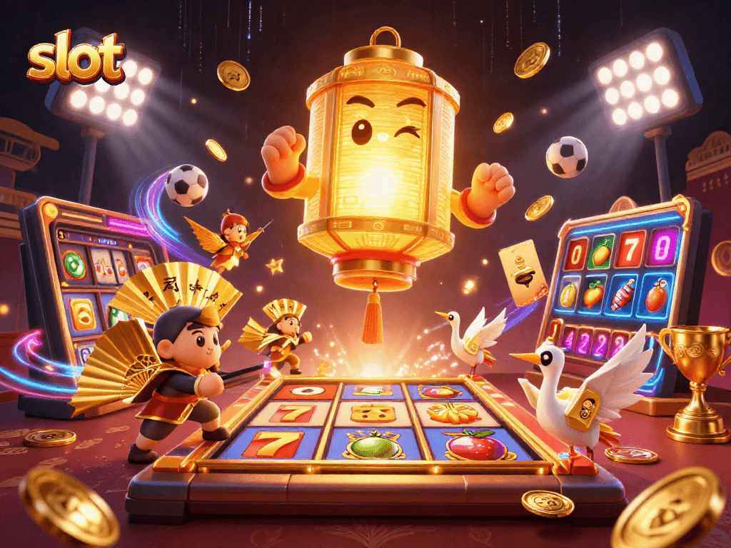 Engage with slot games featuring vibrant 3D characters and dynamic casino elements