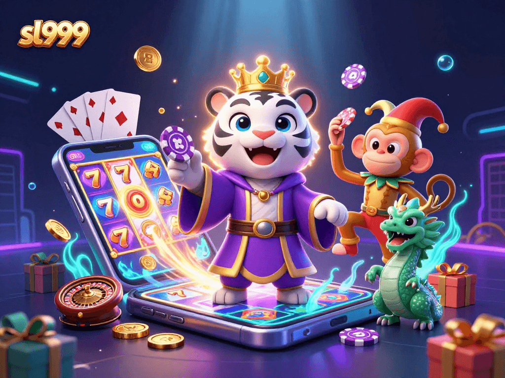 Jadilah pemenang di sl999 dengan akses mudah ke Mahjongs dan Slot Megawin dalam ilustrasi kasino yang memukau.