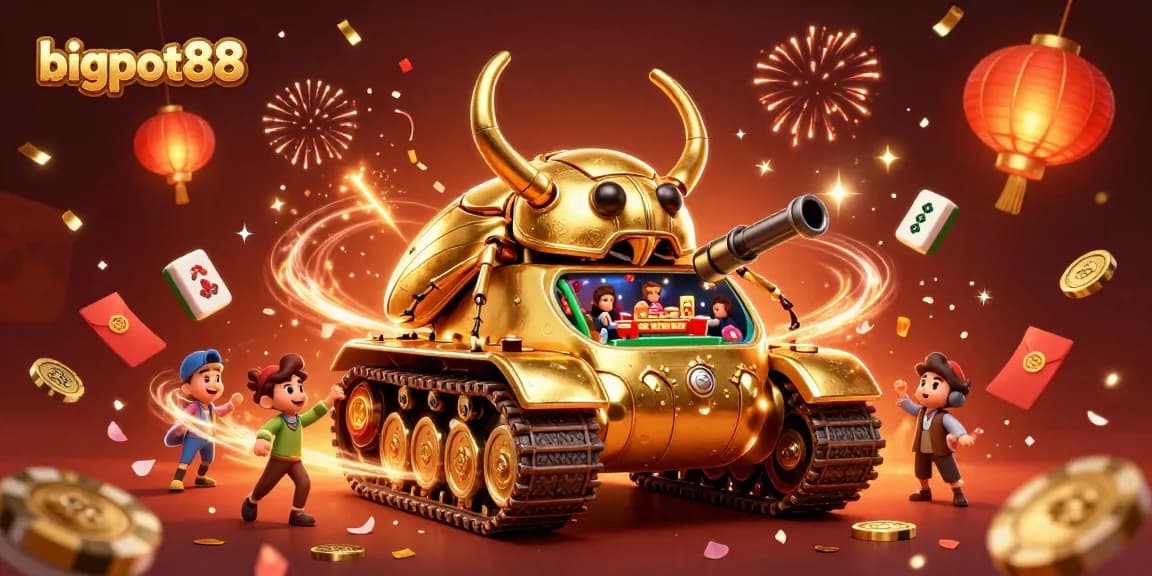 Experience the thrill of gaming at bigpot88 with a golden beetle tank casino bursting with excitement and prizes.