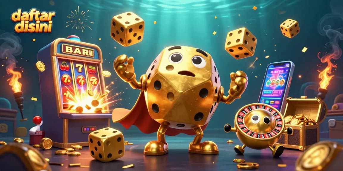 Daftar disini untuk mencoba pengalaman bermain slot online yang seru dengan jackpot melimpah.