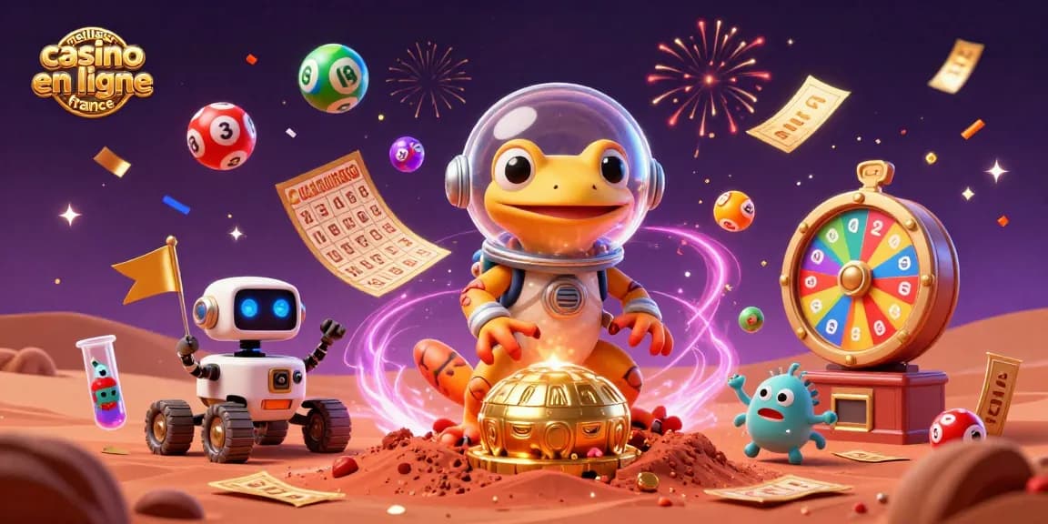 Rejoignez l'excitation du meilleur casino en ligne France avec des jackpots dorés et des jeux colorés