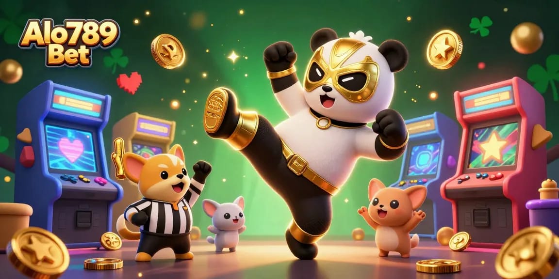 Join Alo789 Bet for thrilling cockfighting action in a vibrant, engaging gaming scene.