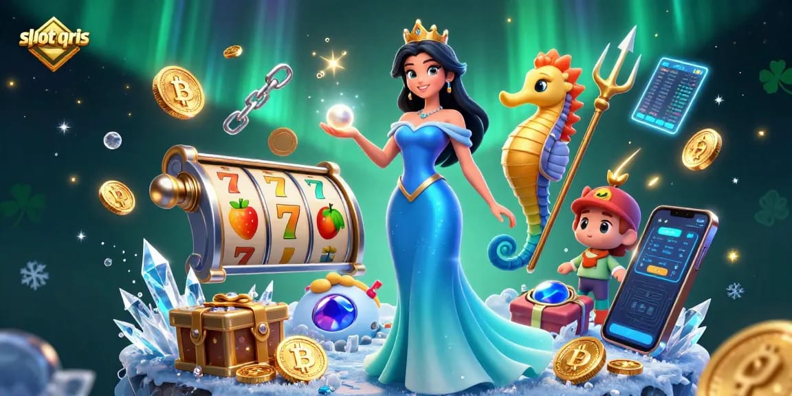 Engage with slot qris for exciting gameplay featuring stunning characters and vibrant casino elements.
