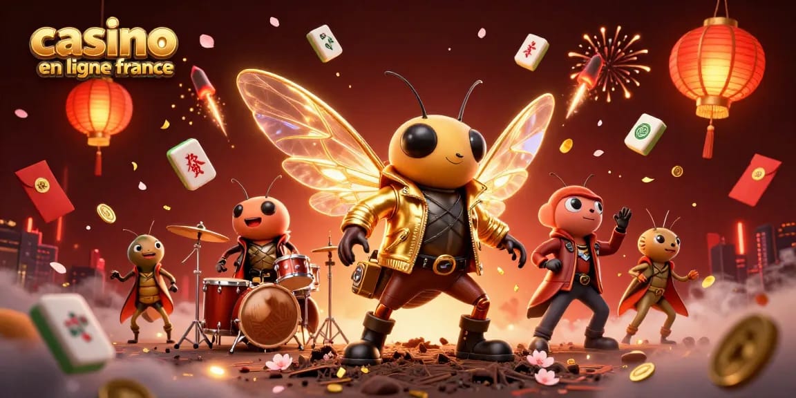 Jouez à des jeux passionnants sur un casino en ligne France avec une scène dynamique de rock stars