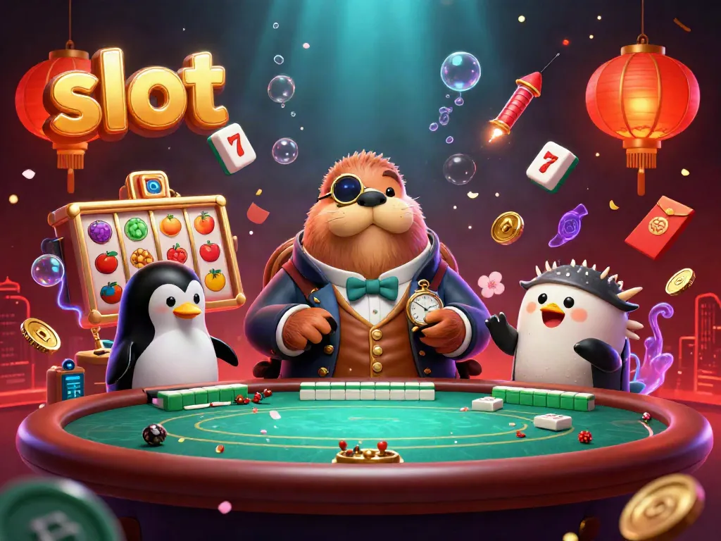 Experience thrilling slot action with whimsical characters at an underwater casino