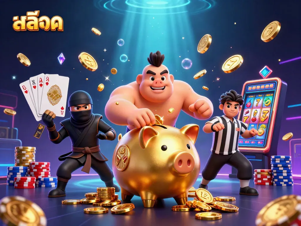 เล่นสล็อตกับเกมสนุก ๆ ในคาสิโนออนไลน์ มีแจ็คพอตและโบนัสมากมาย