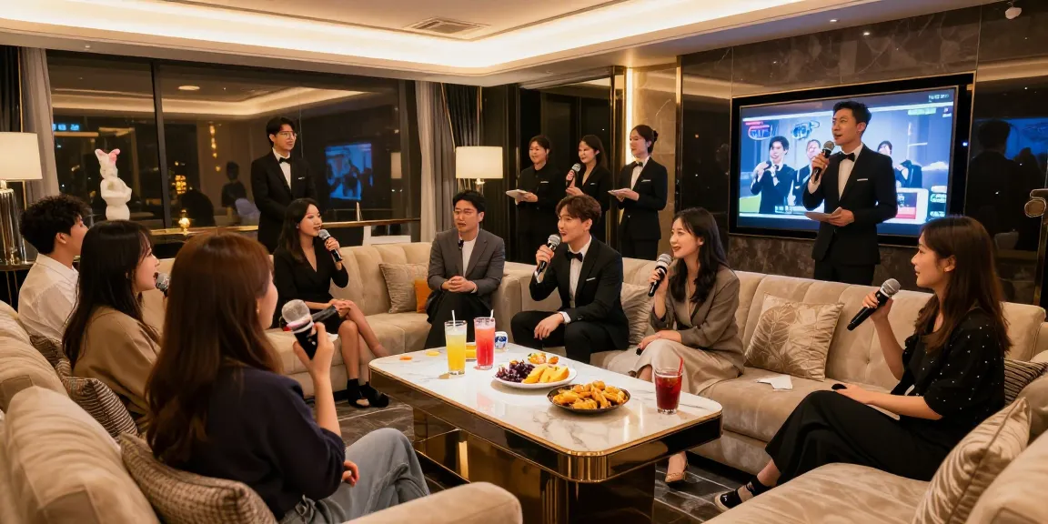 강남블랜딩쩜오의 고급스러운 분위기와 개인화된 서비스가 돋보이는 룸.